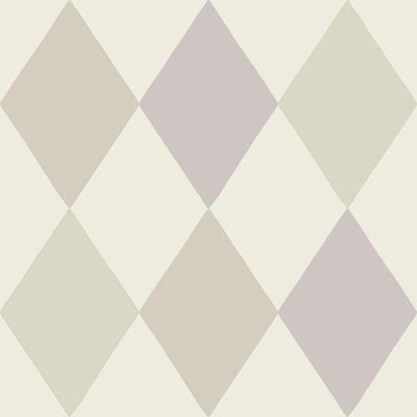 A-Street Prints Purple Kalas Diamond Paper Non-Pasted Non-Woven Matte Wallpaper
