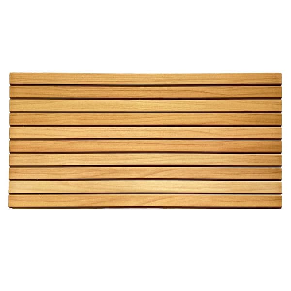Dundee Deco 4/5 in. x 3-1/4 ft. x 1-3/5 ft. Light Brown Yellow Faux Wood Styrofoam 3D Decorative Wall Paneling 5-Pack