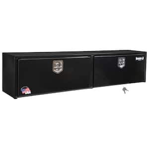 88 Gloss Black Steel Full Size Top Mount Truck Tool Box