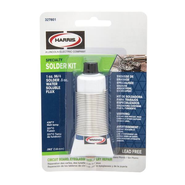 Harris 331928 Solder Flux – 4 Oz Bottle, Inorganic Acid, 200-850°F, Made In USA