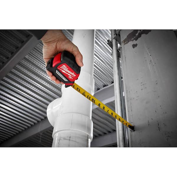 25 ft. Milwaukee Tape Measure with Fractional Scale 48-22-6625 with NIST  traceable certification – Lixer Tools