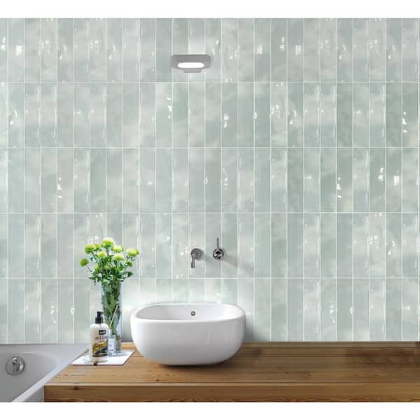 Austin Beaumont Glossy 3 in. x 12 in. Ceramic Subway Wall Tile (5.57 sq. ft./case)