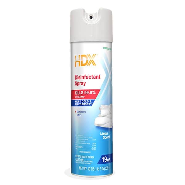 HDX 19 oz. Linen All-Purpose Cleaner and Disinfectant Spray (6-Pack)
