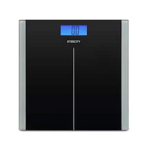 Digital Scale with Backlit LCD Display in Black
