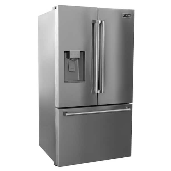 Kucht 36 in. 28.9 cu. ft. Standard Depth Freestanding French Door