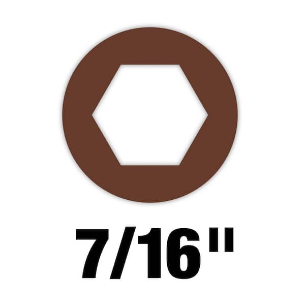 7/16 in. HollowCore Magnetic Nut Driver