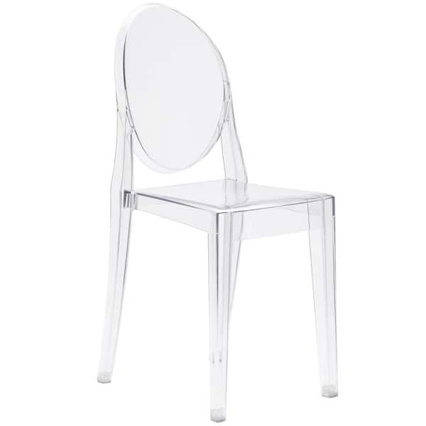 Poly and Bark Burton Clear Side Chair