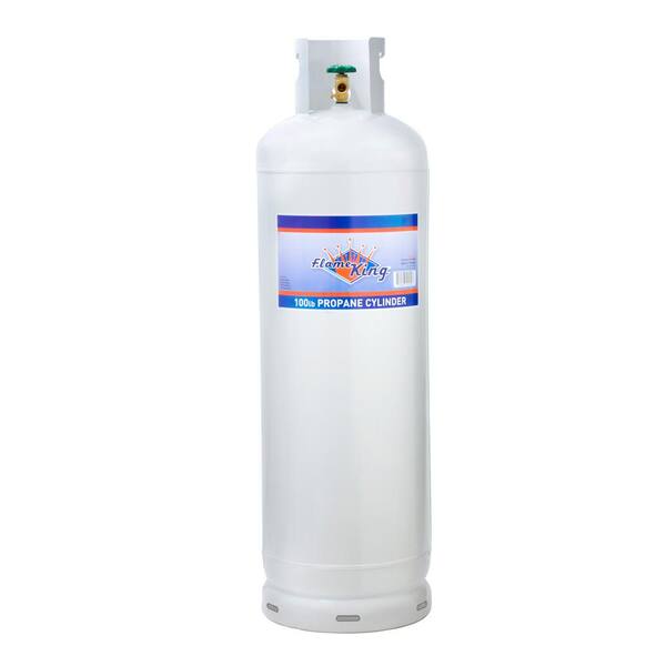 5 Lb Refillable Steel Propane Cylinder With OPD Valve & Site Gauge – Flame King