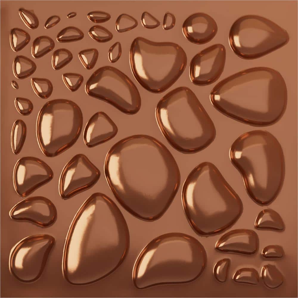 19-5/8-in W x 19-5/8-in H Shale EnduraWall Decorative 3D Wall Panel Copper price history on PriceWatchPro