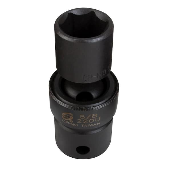 5/8 in. 1/2 in. Drive Impact Universal 6-Point Socket