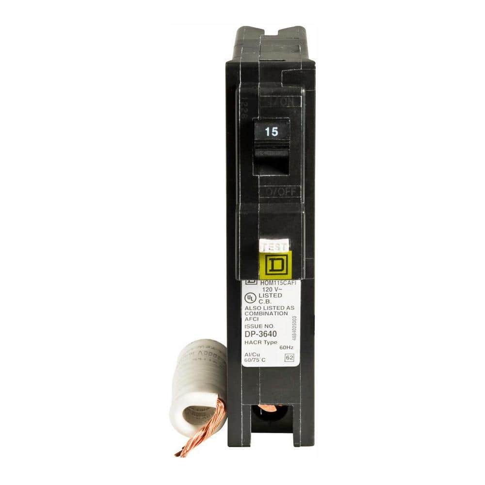 Homeline 15 Amp Single-Pole Combination Arc Fault Circuit Breaker (6-Pack) price history on PriceWatchPro