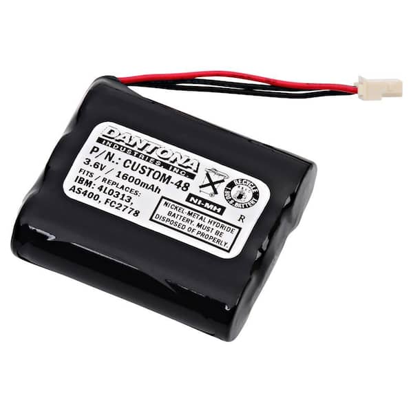 Dantona 3.6-Volt 1600 mAh Ni-Cd battery for IBM - FC2778 Emergency Lighting