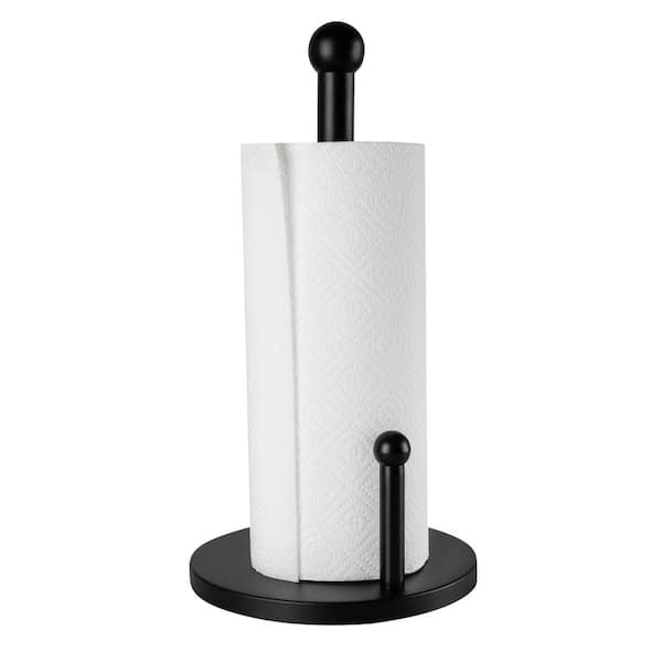 Honey-Can-Do Freestanding Black Paper Towel Holder KCH-09140 - The
