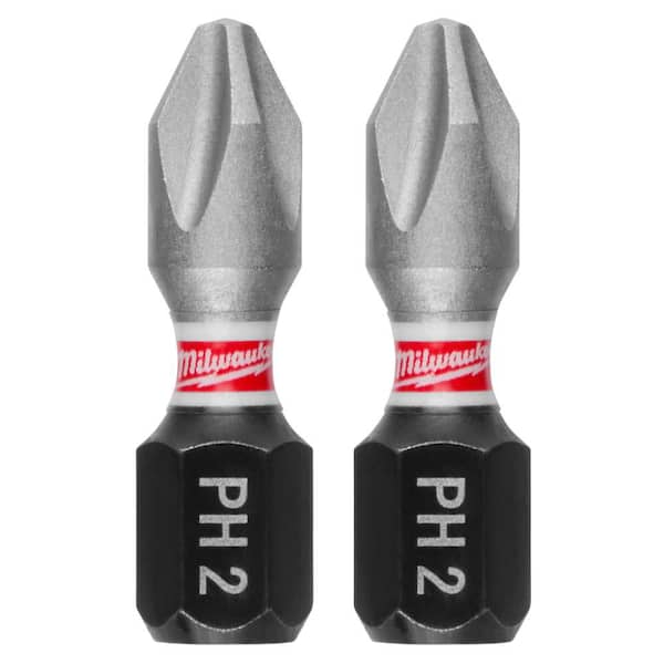 Milwaukee SHOCKWAVE Impact Duty 1 in. Phillips #2 Alloy Steel