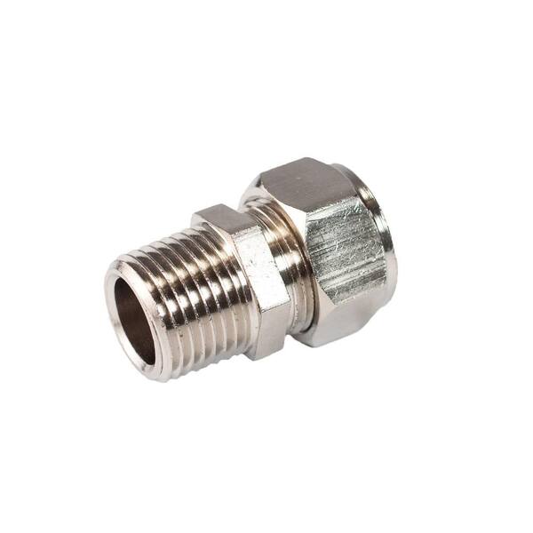 RapidAir MaxLine 1/2 in. x 3/8 in. Brass Compression Male Adapter