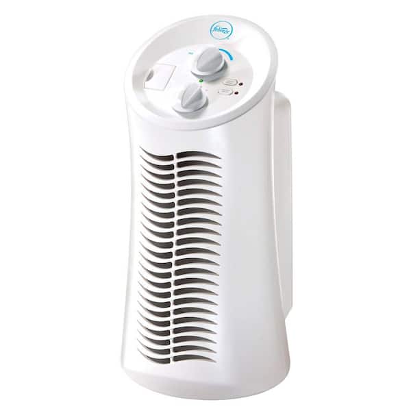 Febreze HEPA-Type Mini Tower Air Purifier with 110 sq. ft Coverage, 85 CDR, and Fresh Scent for Small Rooms