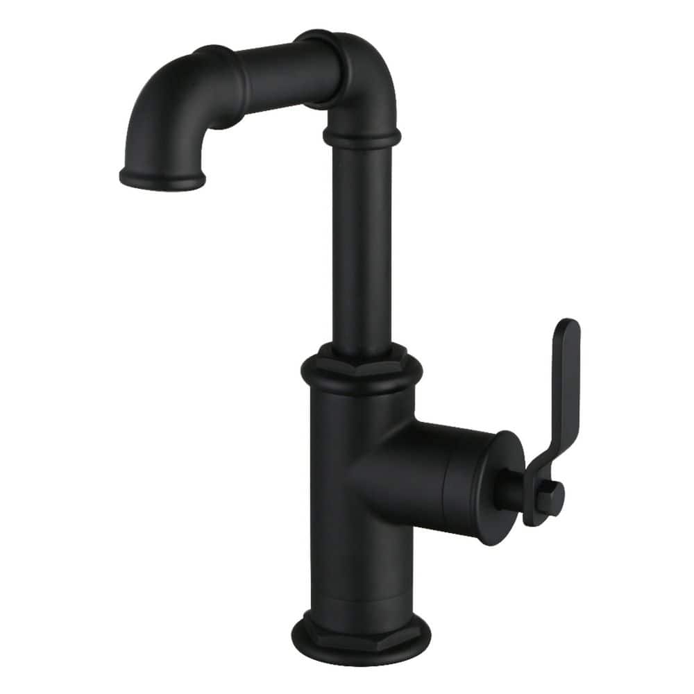 Whitaker Single-Hole 1-Handle Bathroom Faucet in Matte Black price history on PriceWatchPro