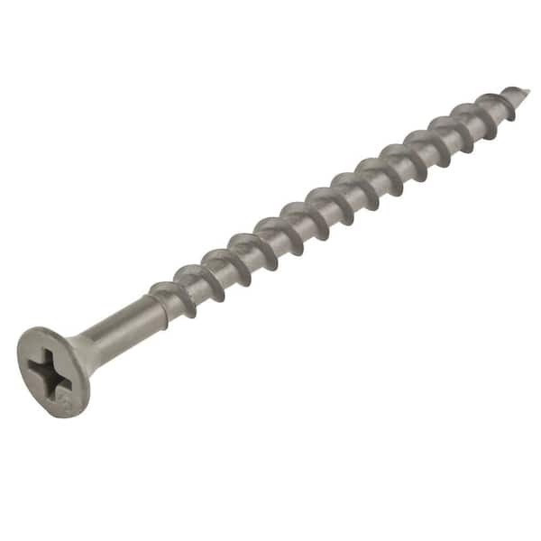 Stainless Steel Deck Screws Square Drive Wood #8 x 1-5/8" Qty 250