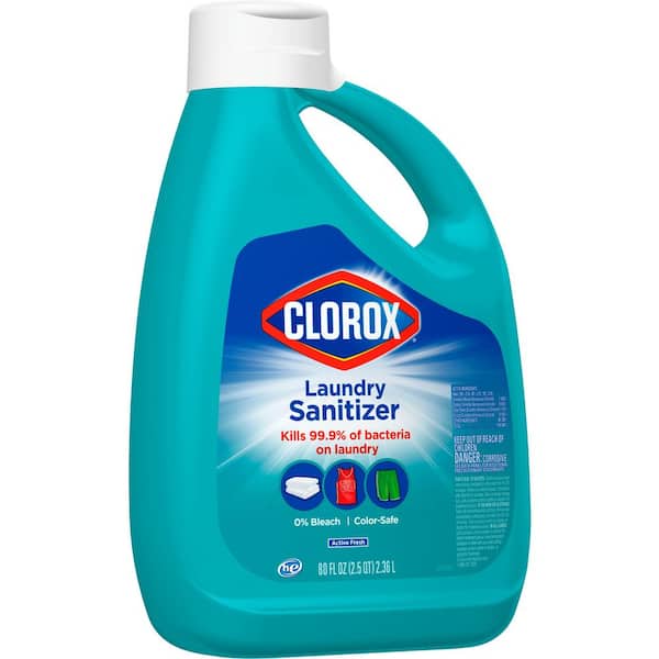 Clorox 80 fl. oz. Bleach Free Color-Safe Laundry Sanitizer 4460032418 - The  Home Depot