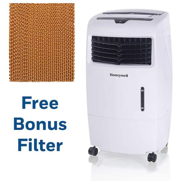 1000 CFM 3 of Speed Settings 4-in-1 Portable Evaporative Cooler for 500  sq.ft.
