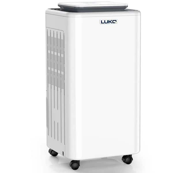 Elexnux 25 pt. 1,500 sq. ft. Dehumidifier for Home and Basements in White  with Bucket WXKJWBRY01 - The Home Depot