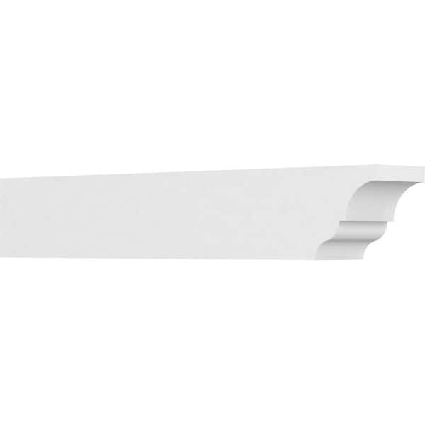 Ekena Millwork 5 in. x 6 in. x 36 in. Asheboro PVC Rafter Tail Brace