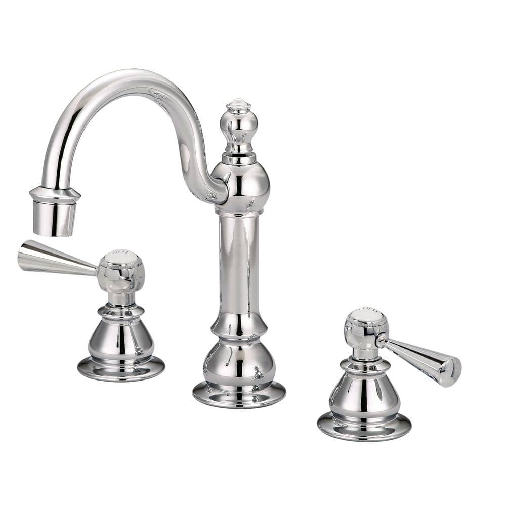 8 in. Adjustable Widespread 2-Handle High Arc Lavatory Faucet in Chrome price history on PriceWatchPro