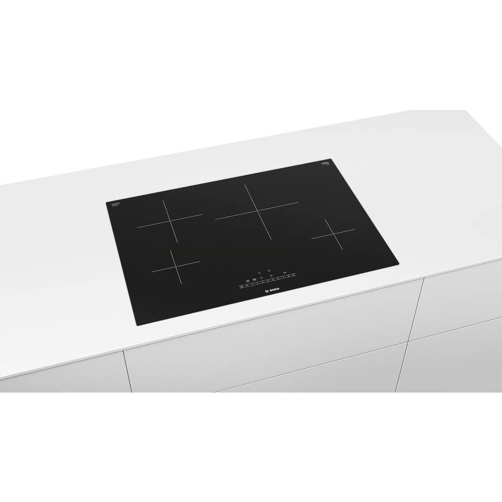 30'' Black Frameless Built-In Induction Cooktop with 4 Elements