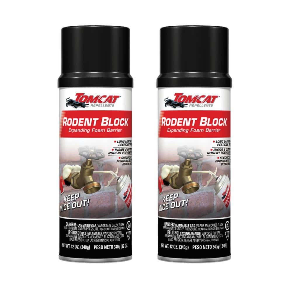 Rodent Block Expanding Foam Barrier (2-Pack)