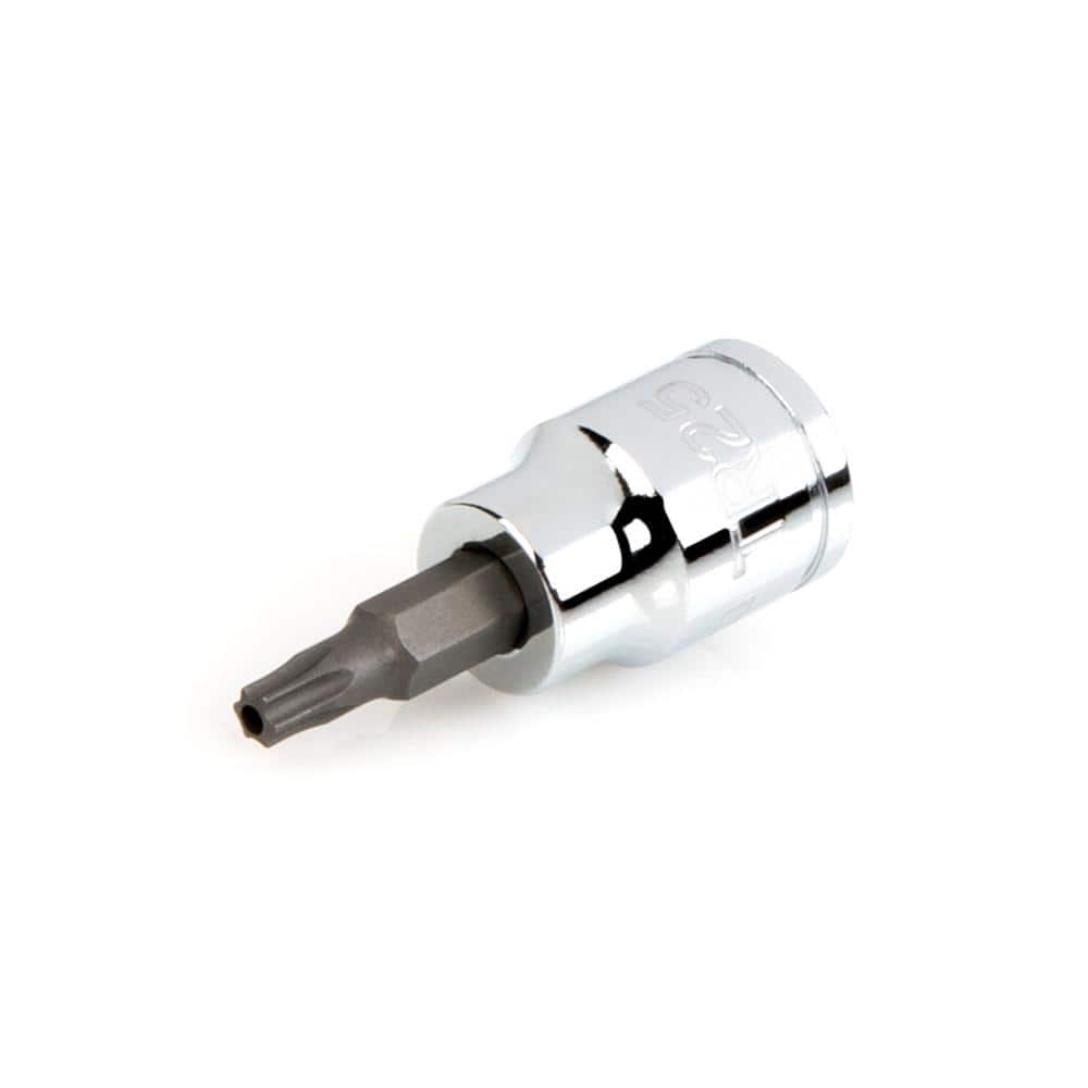 TEKTON 3/8 in. Drive x TR25 Tamper-Resistant Torx Bit Socket SHB17225 - The  Home Depot