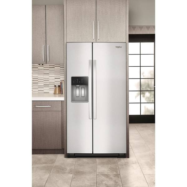 Whirlpool Side x Side Fridge (WRSC6536RZ) - Fingerprint Resistant Stainless Steel Whirlpool Side x Side Fridge (WRSC6536RZ) - Fingerprint Resistant Stainless Steel