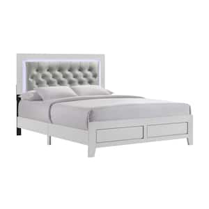 Picket House Furnishings Icon Queen Panel Bed in White