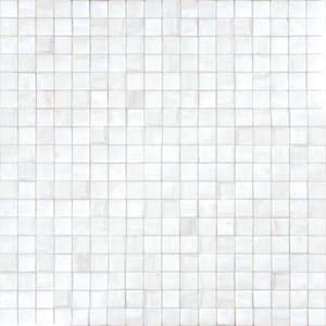 Skosh Glossy White Dove 11.6 in. x 11.6 in. Glass Mosaic Wall and Floor Tile (18.69 sq. ft./case) (20-pack)