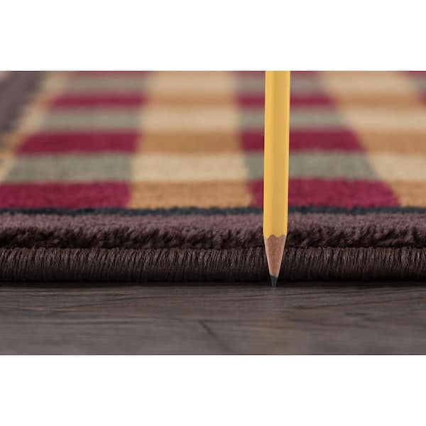 Nature Lodge Multi-Color 3 ft. x 10 ft. Indoor Runner Rug