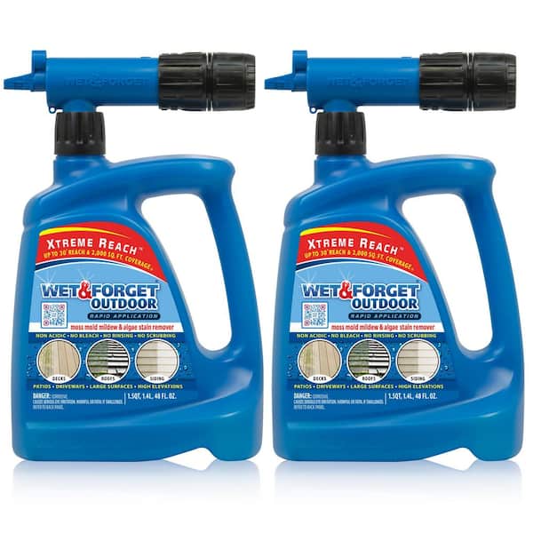 Wet and Forget Outdoor 48 oz. Hose End (2-Pack)
