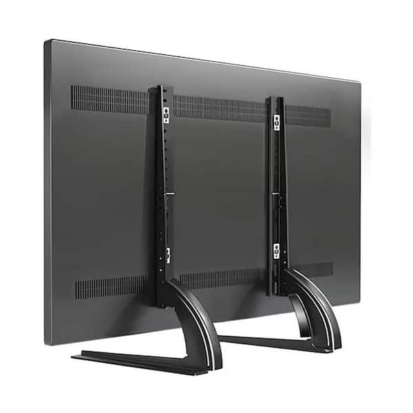 Universal Retractable Table Top TV Mount Height Adjustable Stand for 27 in. - 65 in. TVs Strong Base Holds 88 lbs