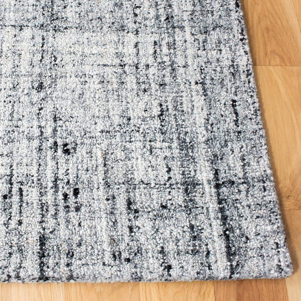 Abstract Ivory/Beige 9 ft. x 12 ft. Striped Area Rug - thumbnail 7