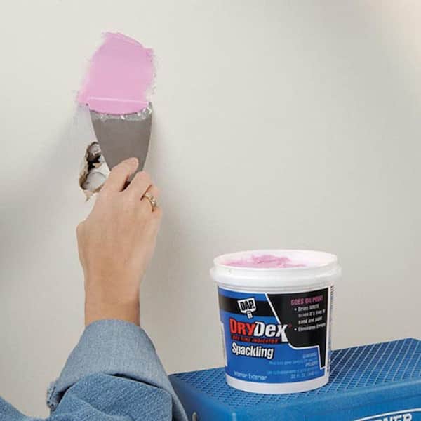 GQLife-ing Drywall Repair Kit, 2 Pcs Spackle Wall Repair Patch Kit with  Scraper, Wall Mending