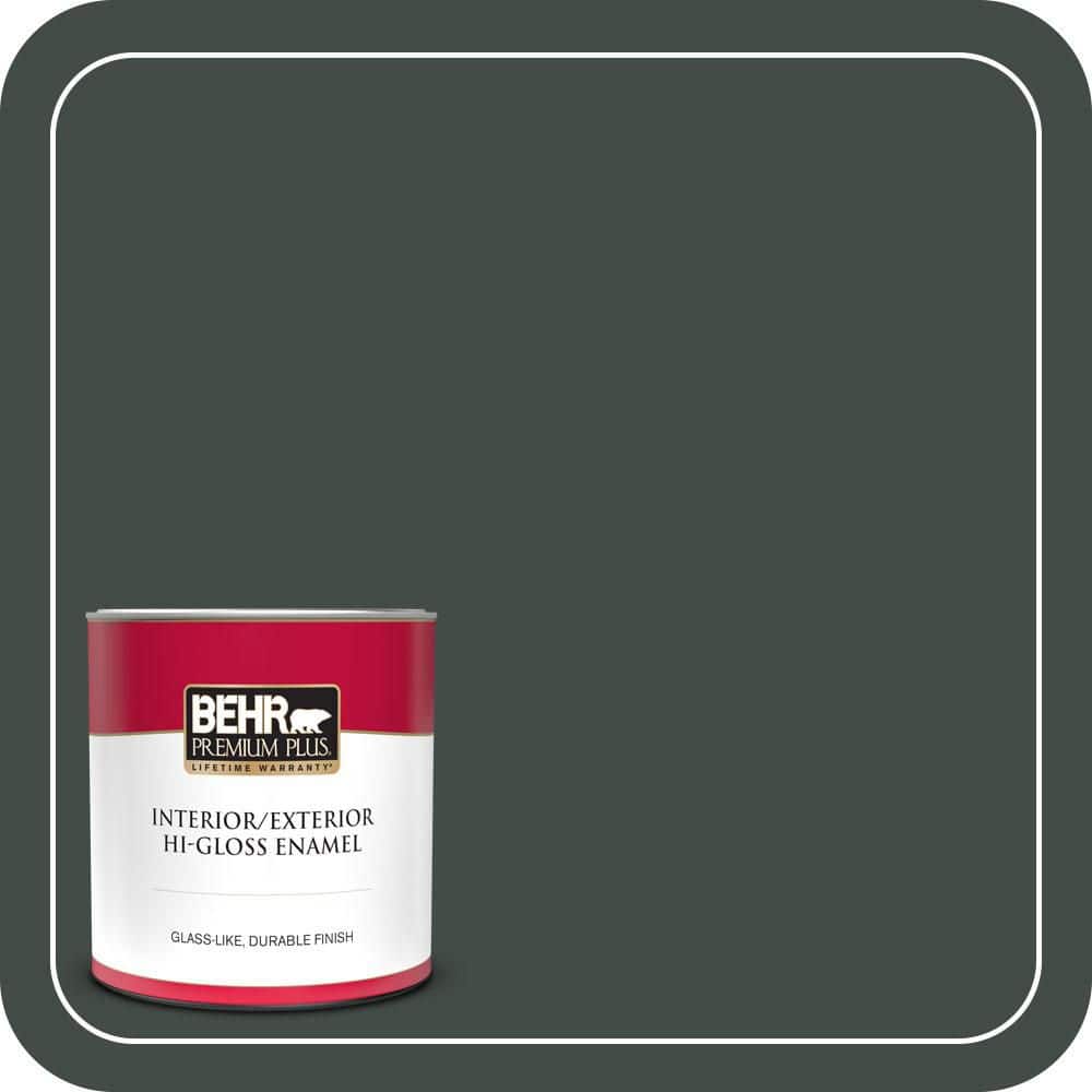 1 qt. #HDC-CL-21 Sporting Green Hi-Gloss Enamel Interior/Exterior Paint & Primer price history on PriceWatchPro
