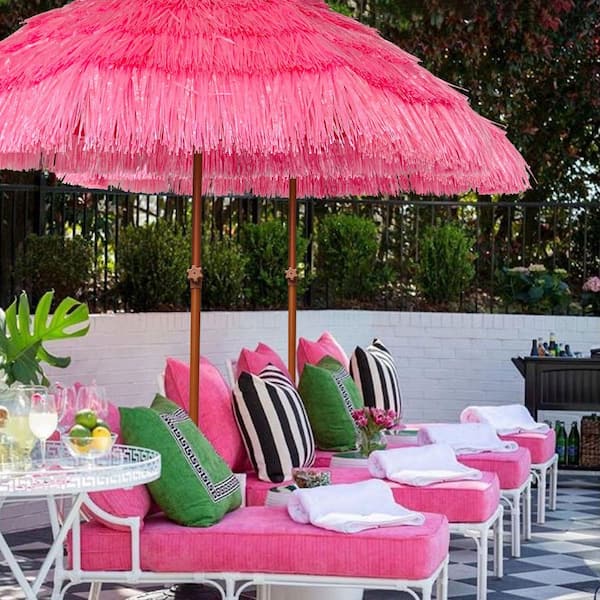 coral coast 9 ft push button tilt patio umbrella 9 ft. Aluminum Pole Market Push-Button Tilt Patio Umbrella in Khaki  Z08FT6XVZ3