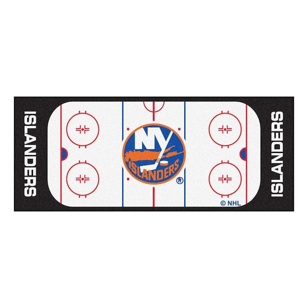 FANMATS New York Islanders 3 ft. x 6 ft. Rink Rug Runner Rug