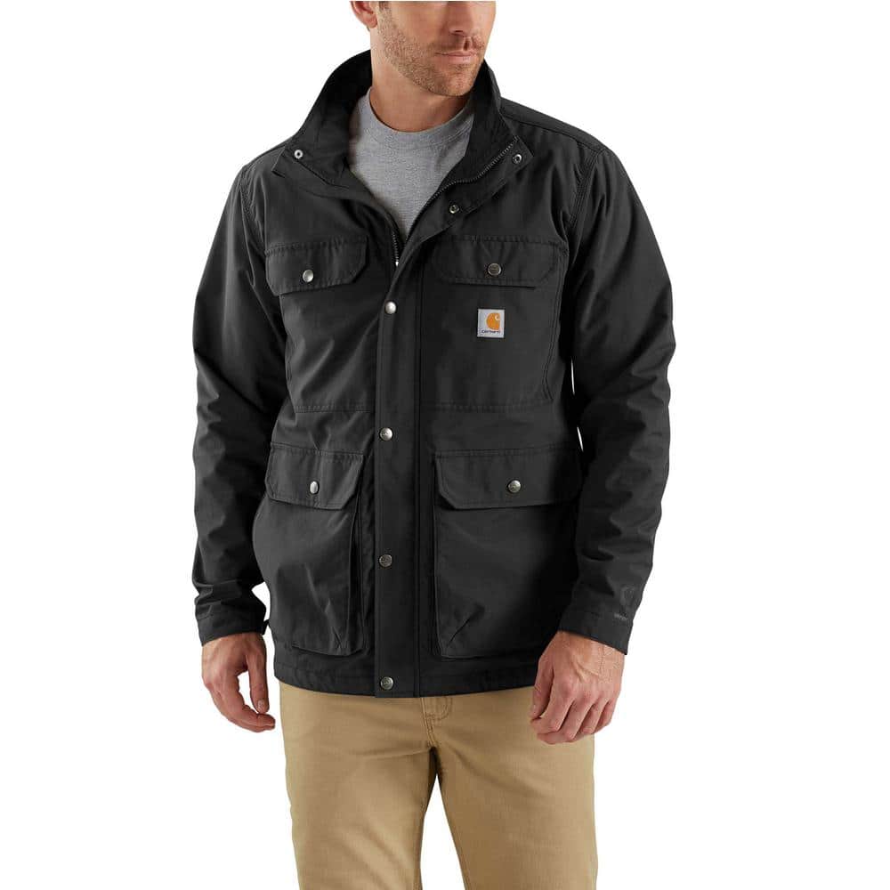 Carhartt Men's Extra Large Black Nylon Utility Coat 103126