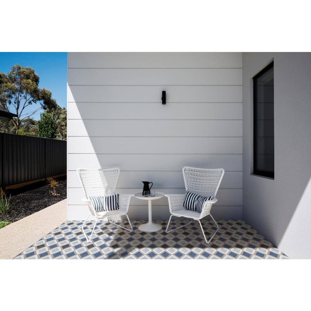 Design Blue and Gray Matte Porcelain Wall & Floor Tile