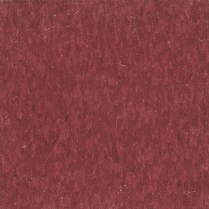 Imperial Texture VCT 12 in. x 12 in. Pomegranate Red Standard Excelon Commercial Vinyl Tile (45 sq. ft. / case)