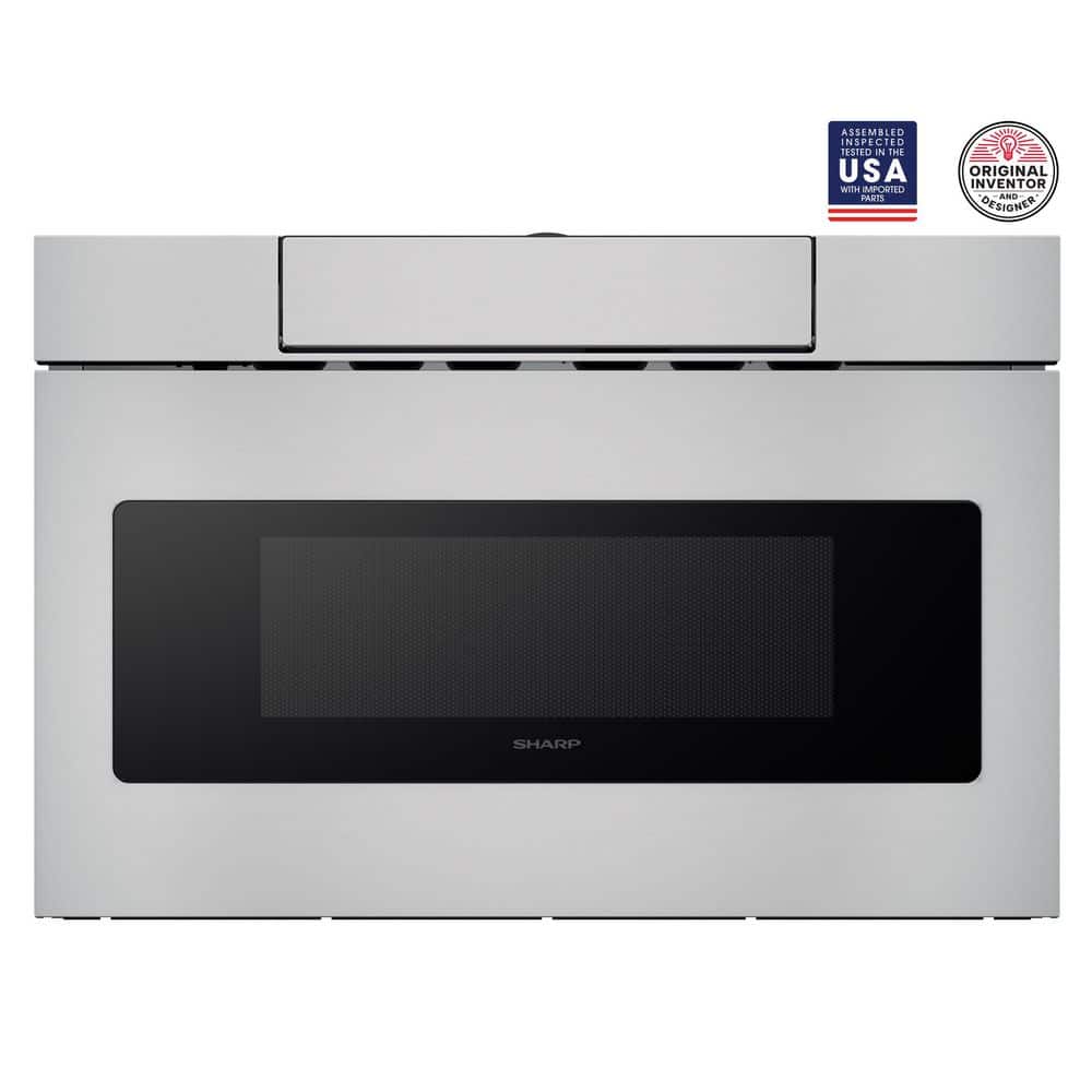 SHARP BD-HDS43 美品 Sharp SMD2470ASY 24” Stainless Steel Microwave Drawer
