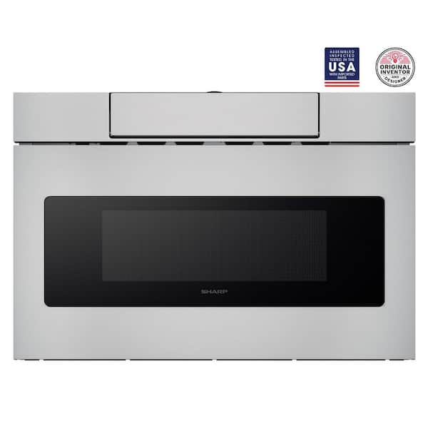 1.2 cu. ft. 24 in. Microwave Drawer with Concealed Controls, Built-In Stainless Steel with Sensor Cooking