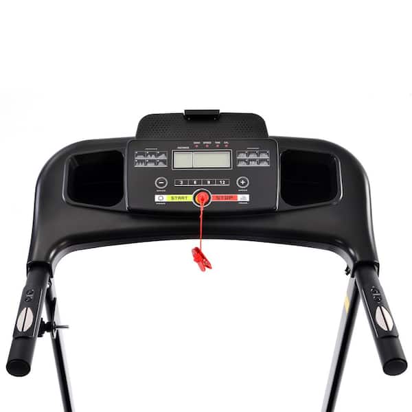 Tidoin 2.5 HP Black Stainless Steel Folable Electric Treadmill