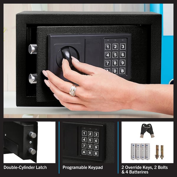 Stalwart Premium Digital Steel Safe with Electronic Lock, 65-EN-20 Stalwart Premium Digital Steel Safe with Electronic Lock, 65-EN-20