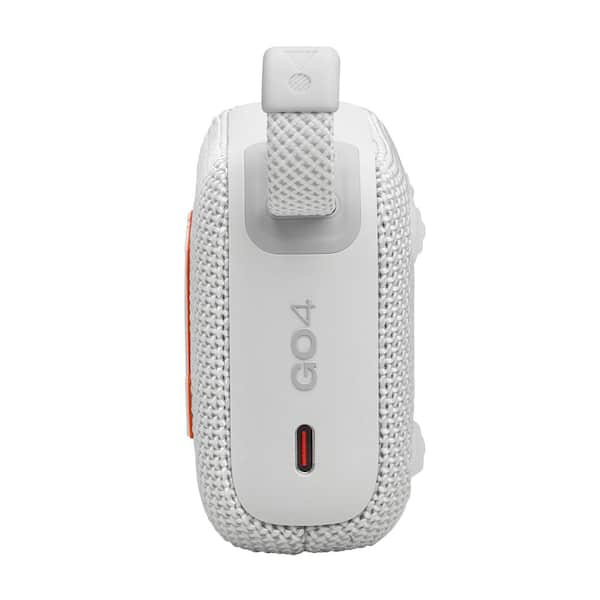 JBL JBL Go 4 BT Speaker - White JBLGO4WHTAM - The Home Depot