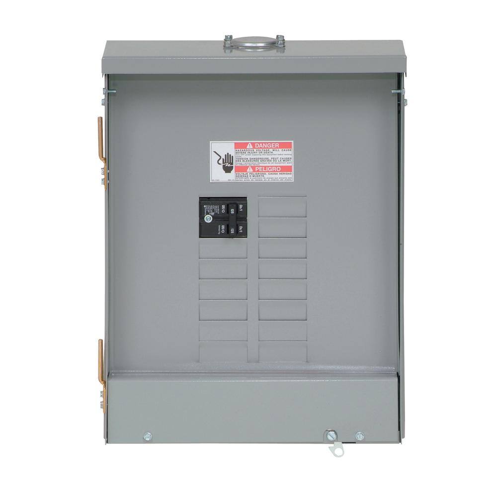 UPC 786685003184 product image for BR 125 Amp 12-Space 24-Circuit Indoor Main Breaker Load Center with Cover Value  | upcitemdb.com